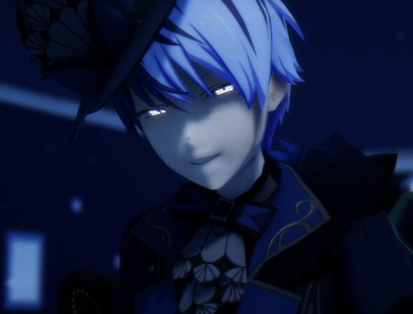 Model — SEGA / CraftEgg / Byz轴 Pose — Haunting Stage — H2CU阿相 Effects — Diffusion, NutellaPie&#39;s Dust Effect, PowerDOF, Ray MMD, Sovoro&#39;s Dust Effect Controller