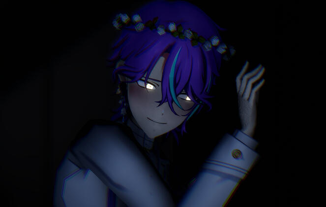 Model — SEGA / CraftEgg / Byz轴 Pose — Aiko Anazawa Stage — lezisell / Arisumatio Effects — Diffusion, PowerDOF, Ray MMD